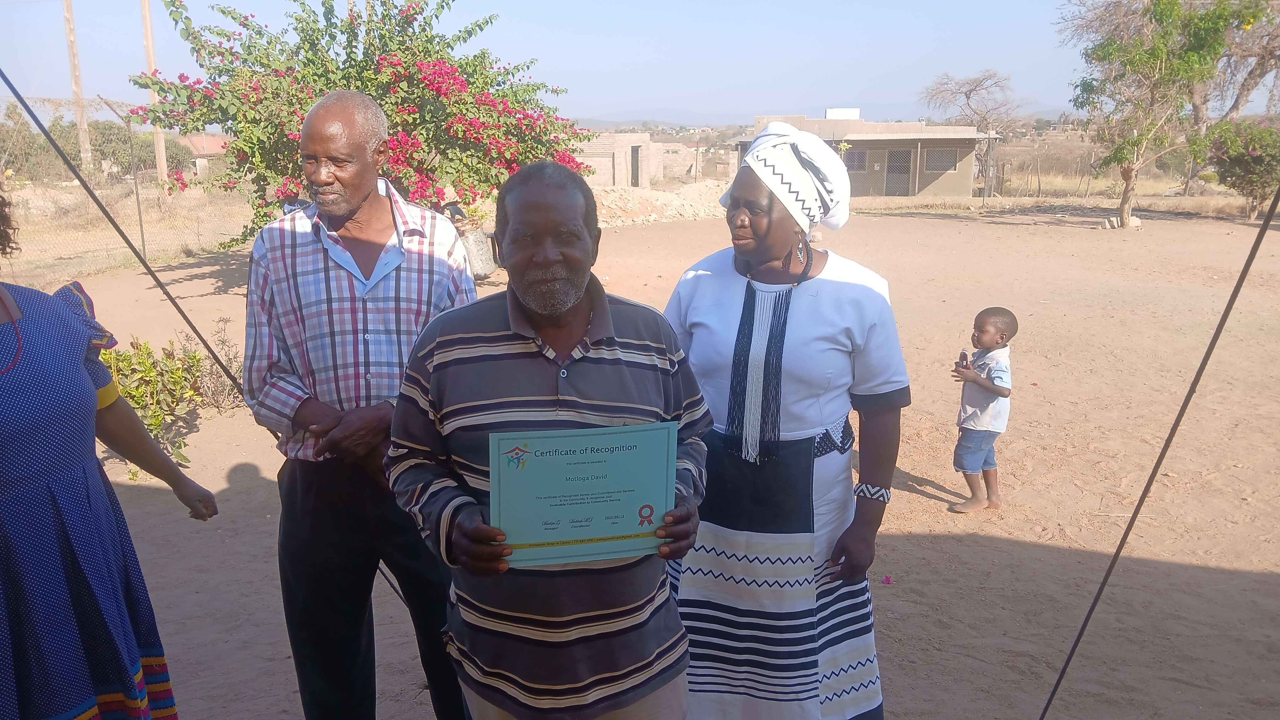Honored community member